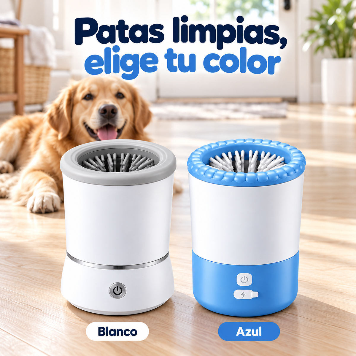 Limpiador automático de patas